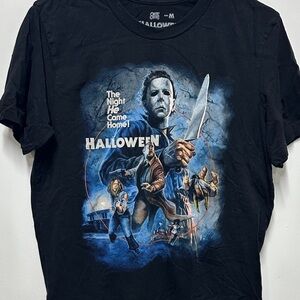 Cavity Colors Halloween Graphic Black T-Shirt